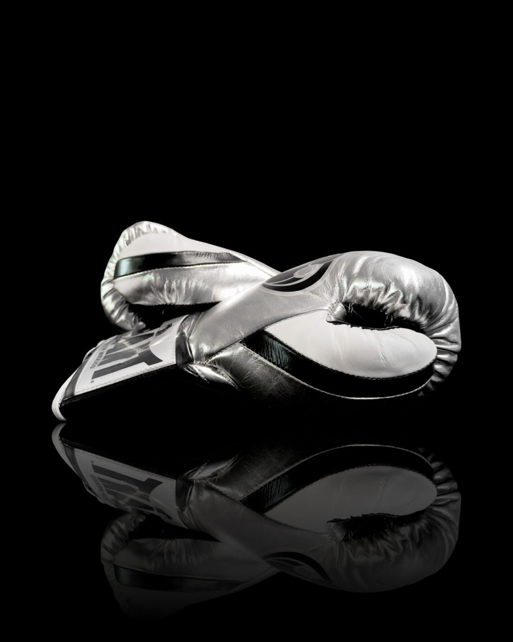 Grant Boxing Gloves Silver/Black/White