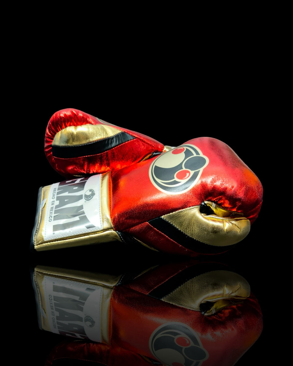 Grant Boxing Gloves Red/Gold/Black