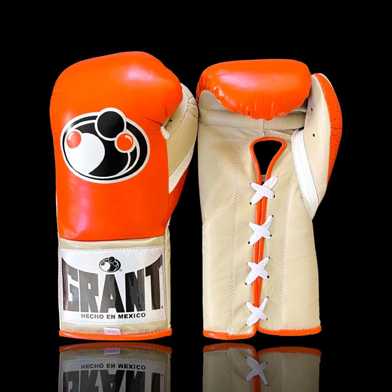 Grant Boxing Gloves Orange/Beige/White