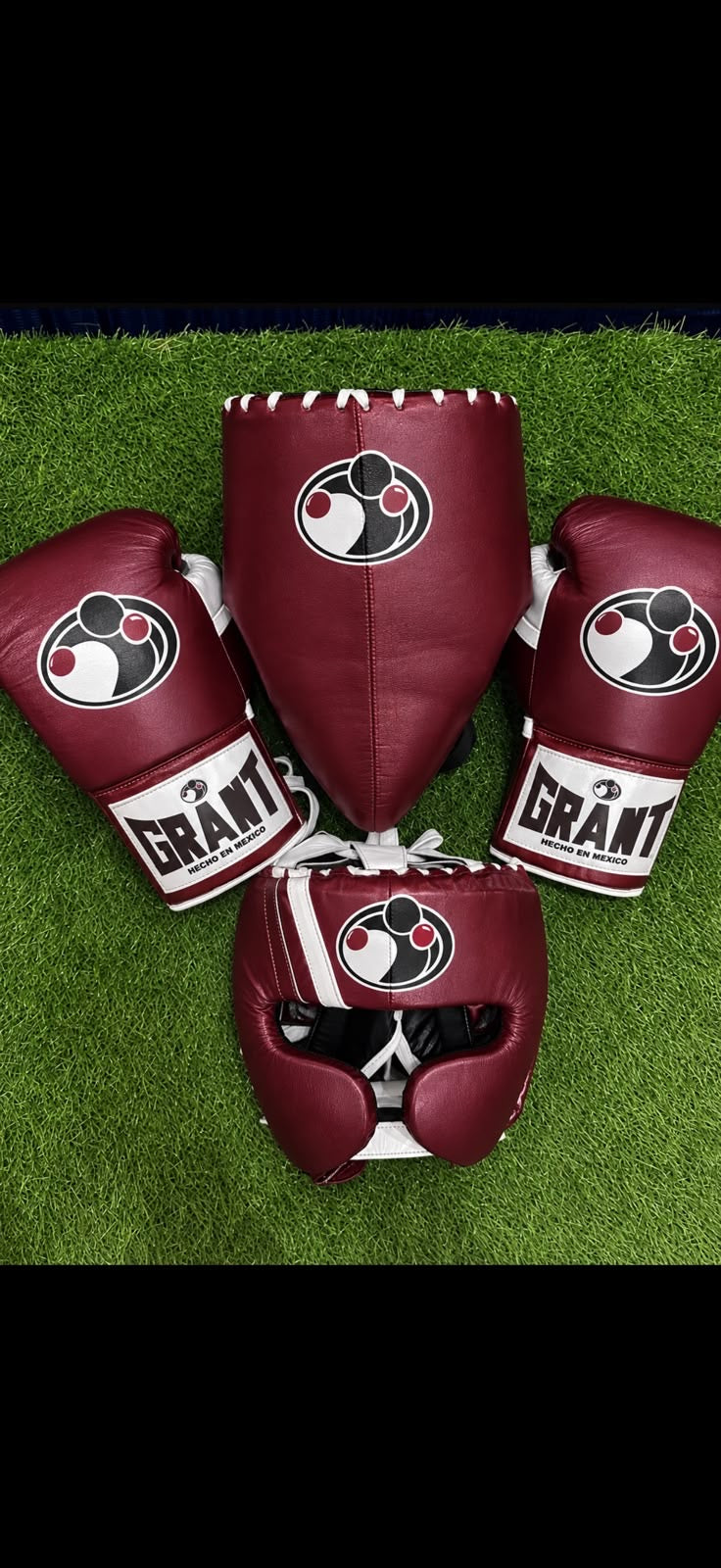 Grant Boxing Set Burgundy