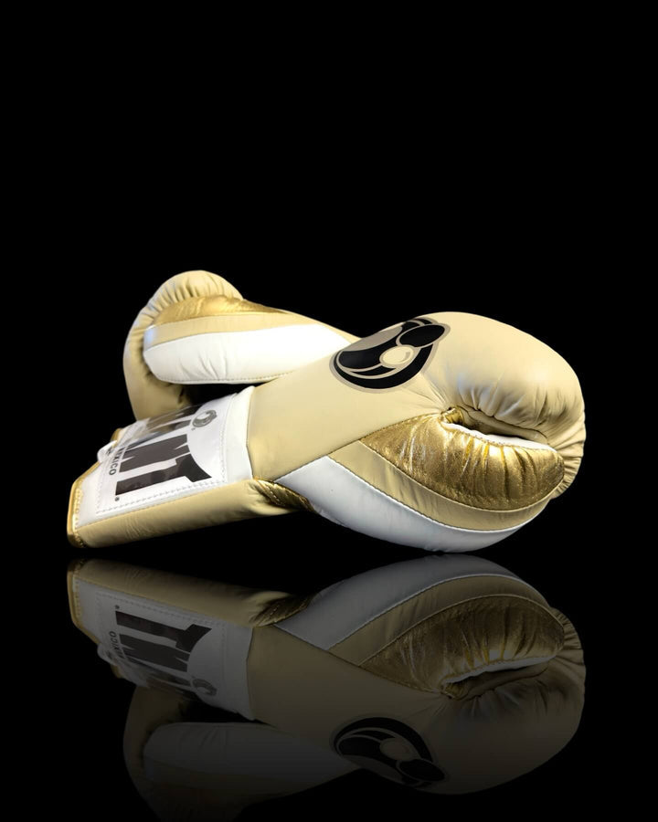 Grant Boxing Gloves Gold/White
