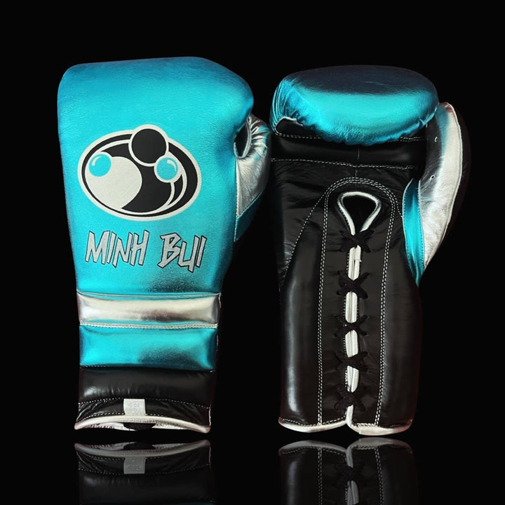 Grant Boxing Gloves Blue/Black/Silver
