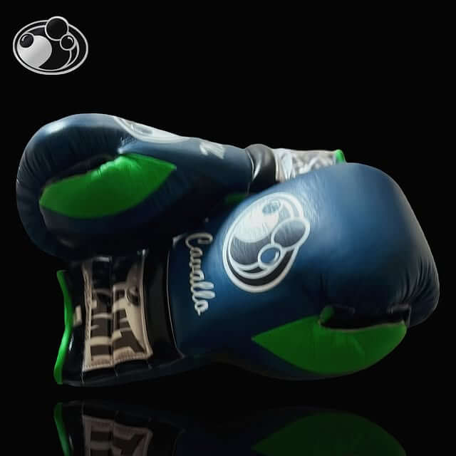 Grant Boxing Gloves Blue/Green/Black