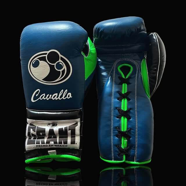 Grant Boxing Gloves Blue/Green/Black