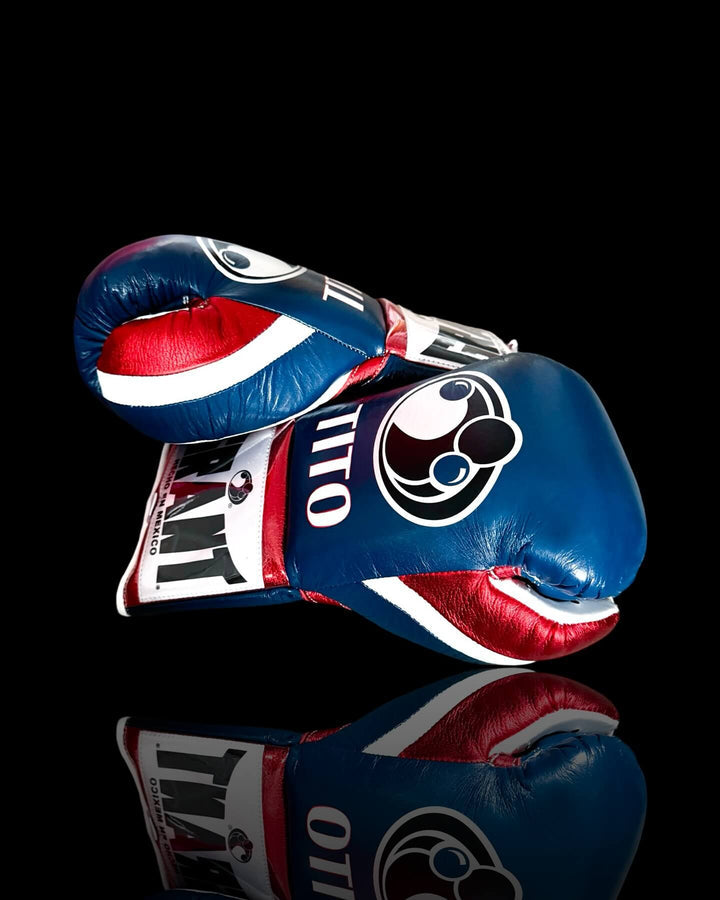 Grant Boxing Gloves Blue/Red/White