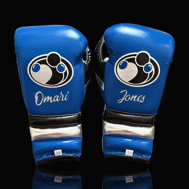 Grant Boxing Gloves Blue/Black/Silver