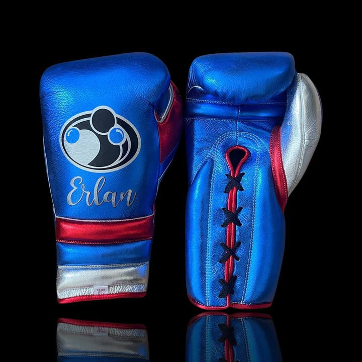 Grant Boxing Gloves Blue/Red/Silver