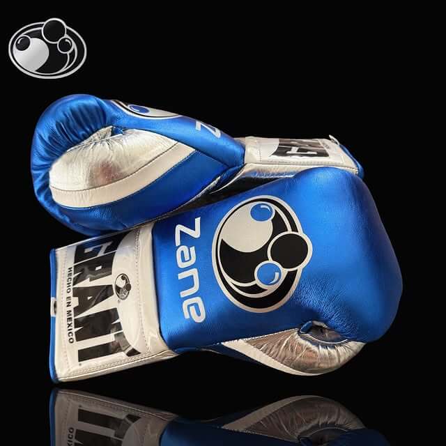 Grant Boxing Gloves Blue/Silver