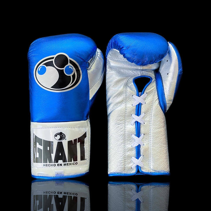 Grant Boxing Gloves Blue/Silver
