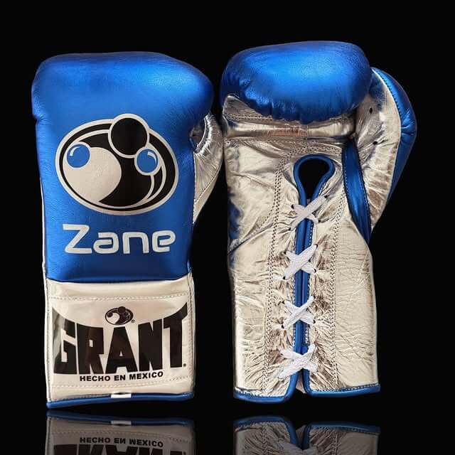 Grant Boxing Gloves Blue/Silver