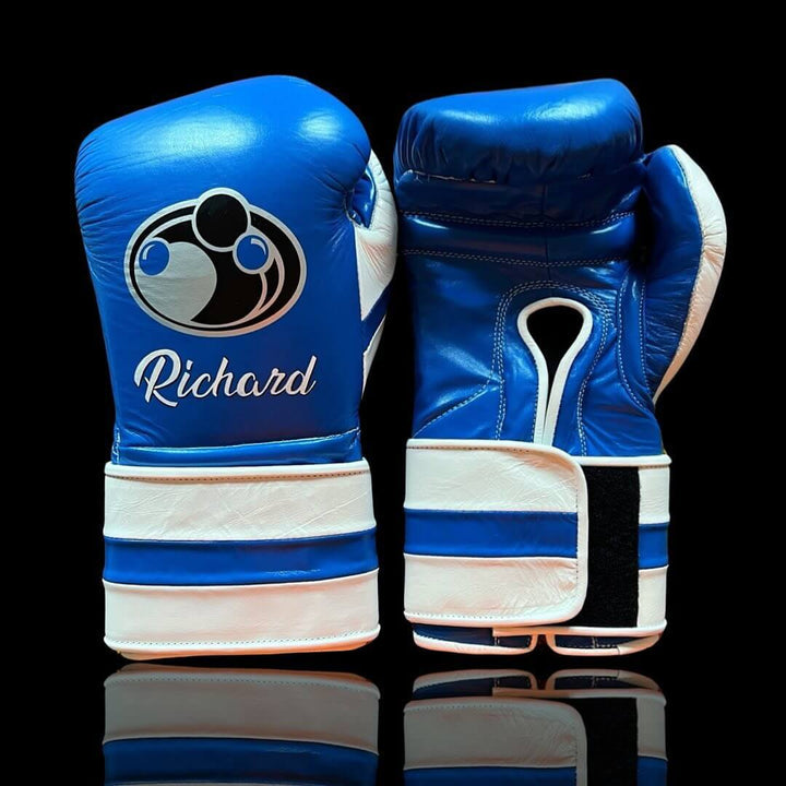 Grant Boxing Gloves Blue/White