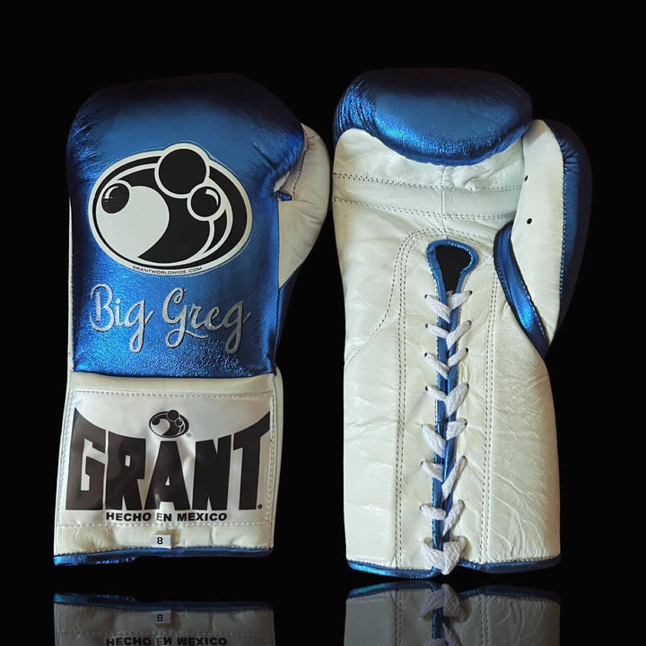 Grant Boxing Gloves Blue/White