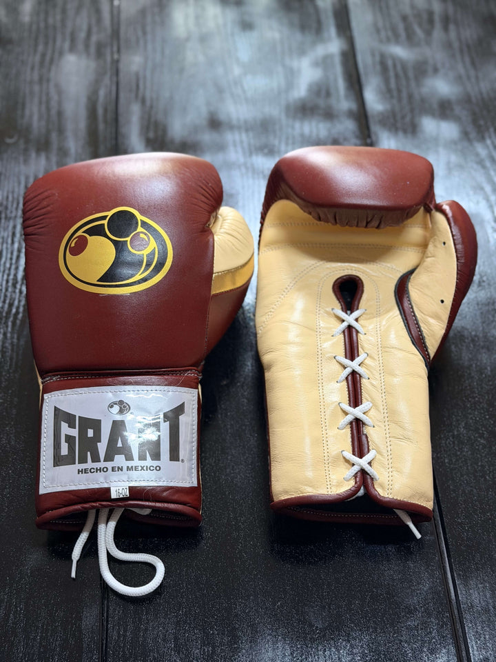 Grant Boxing Gloves Brown/Beige