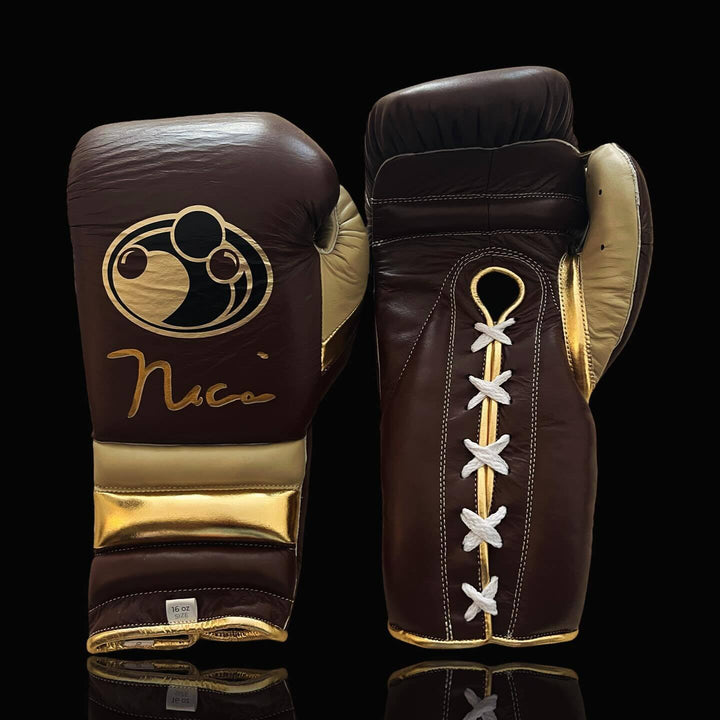 Grant Boxing Gloves Brown/Beige/Gold