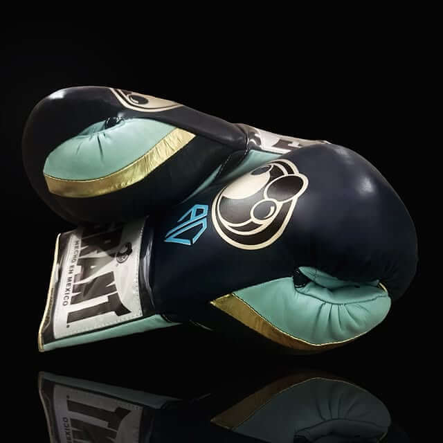 Grant Boxing Gloves Blue/Gold