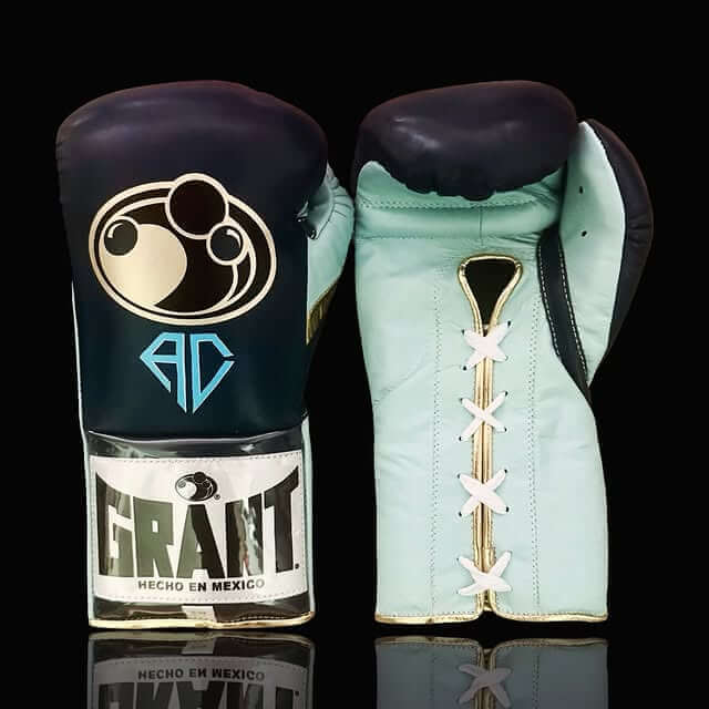 Grant Boxing Gloves Blue/Gold