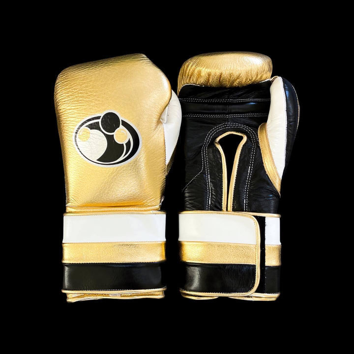 Grant Boxing Gloves Gold/Black/White