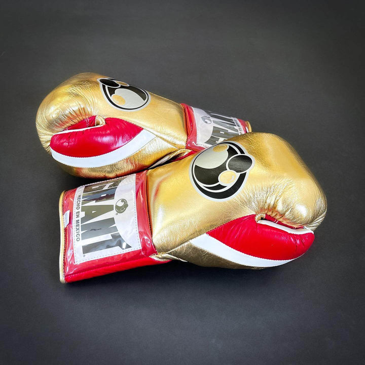 Grant Boxing Gloves Gold/Red/White