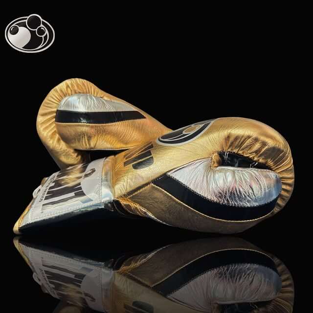 Grant Boxing Gloves Gold/Silver/Black