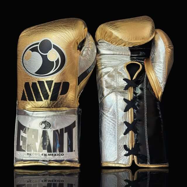 Grant Boxing Gloves Gold/Silver/Black