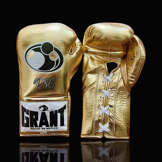 Grant Boxing Gloves Gold