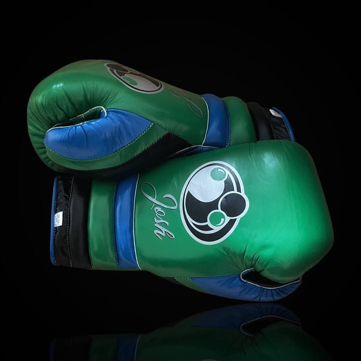 Grant Boxing Gloves Green/Black/Blue