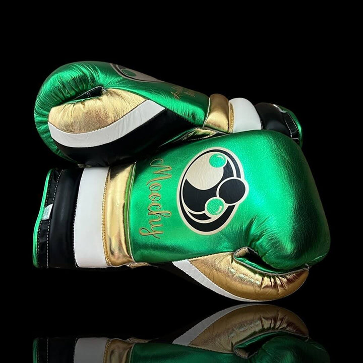 Grant Boxing Gloves Green/Black/Gold