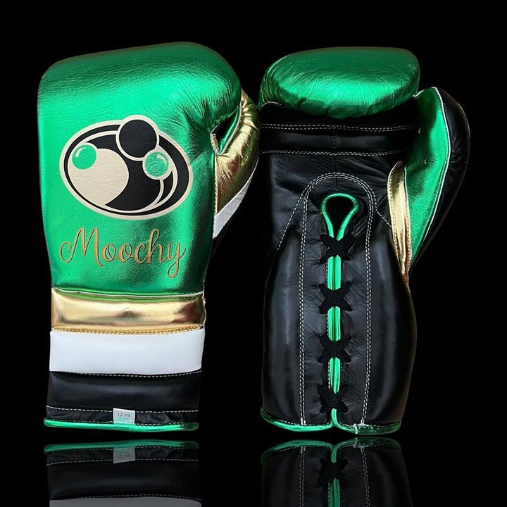 Grant Boxing Gloves Green/Black/Gold
