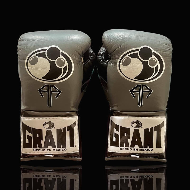 Grant Boxing Gloves Grey/Black