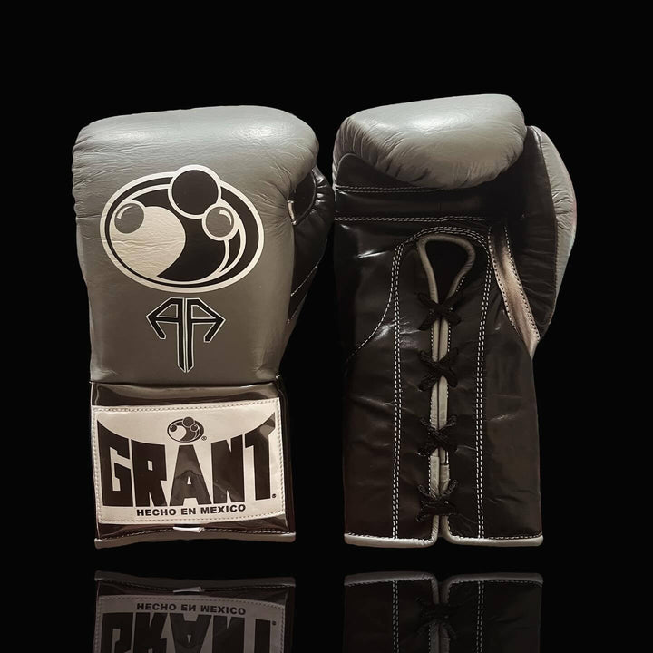 Grant Boxing Gloves Grey/Black