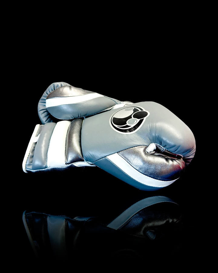 Grant Boxing Gloves Grey/White