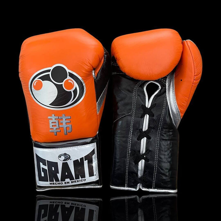Grant Boxing Gloves Orange/Black/Silver