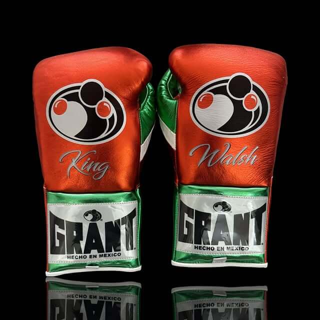 Grant Boxing Gloves Orange/Green