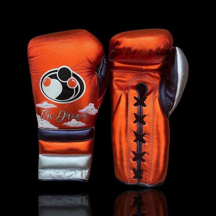 Grant Boxing Gloves Orange/Grey/Silver