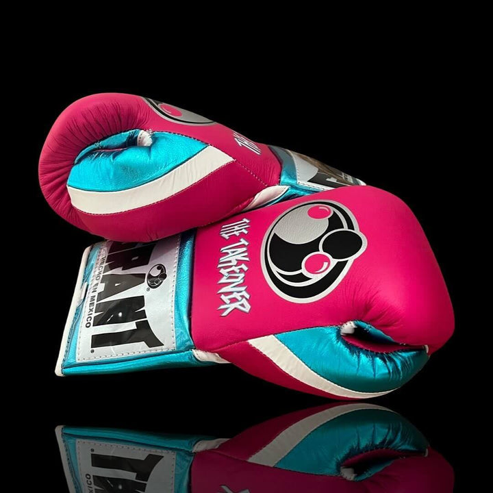Grant Boxing Gloves Pink/Blue/White