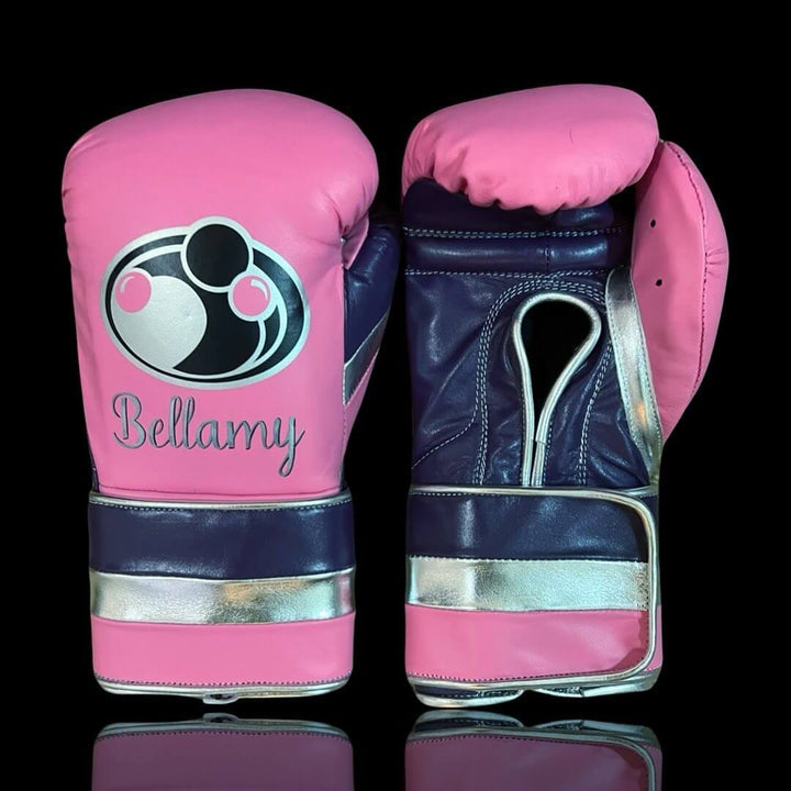 Grant Boxing Gloves Pink/Purple/Silver