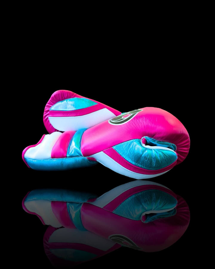 Grant Boxing Gloves Pink/Blue/White