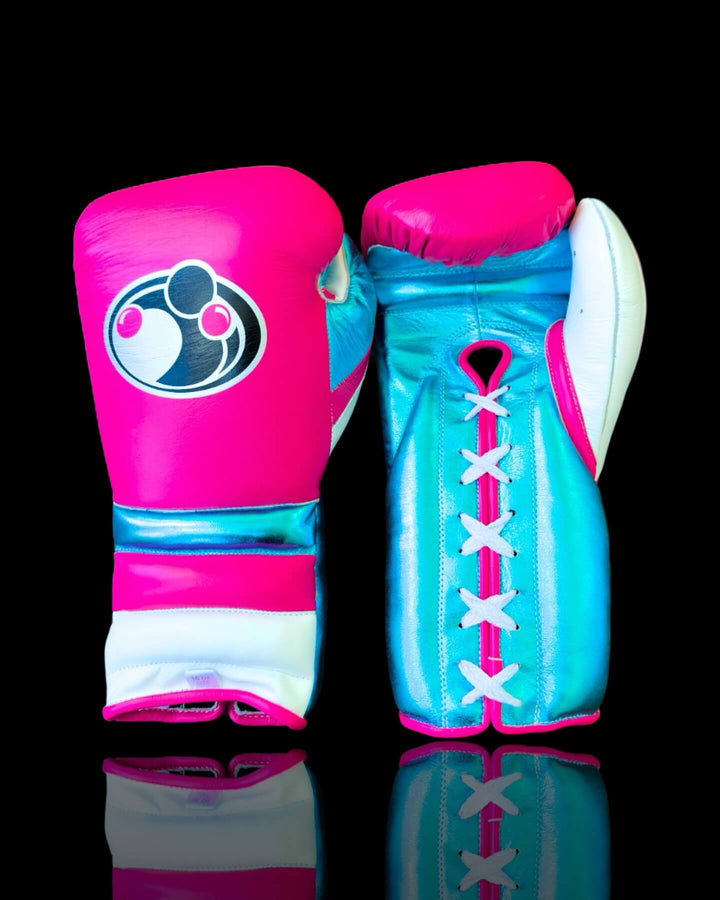 Grant Boxing Gloves Pink/Blue/White
