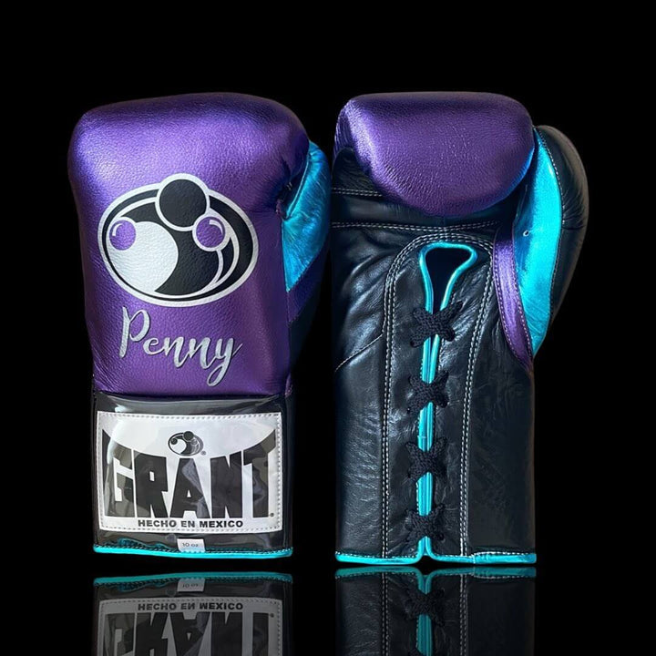 Grant Boxing Gloves Purple/Black/Blue