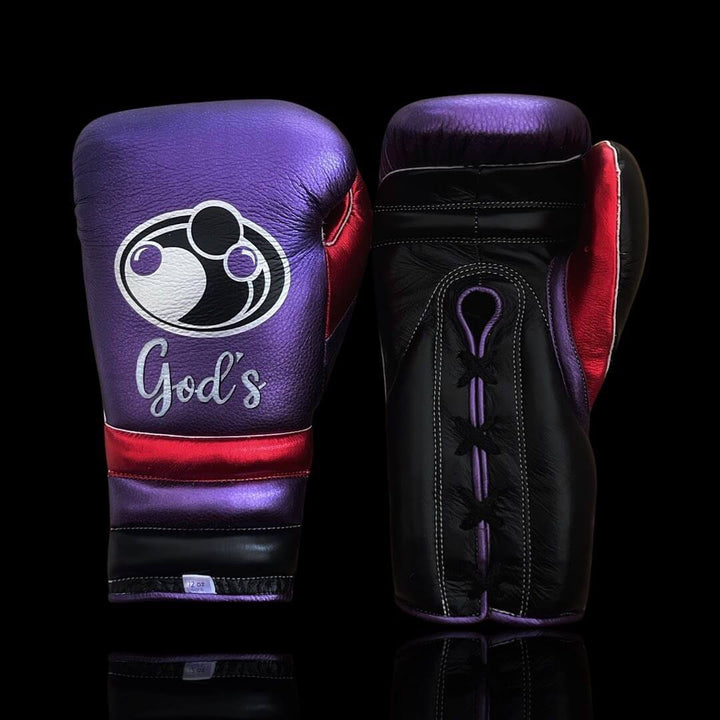 Grant Boxing Gloves Purple/Black/Red