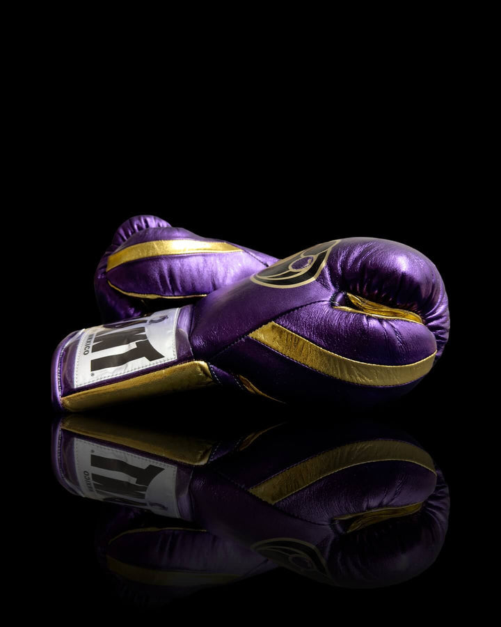 Grant Boxing Gloves Purple/Gold