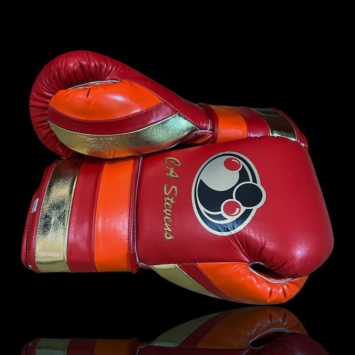 Grant Boxing Gloves Red/Orange/Gold