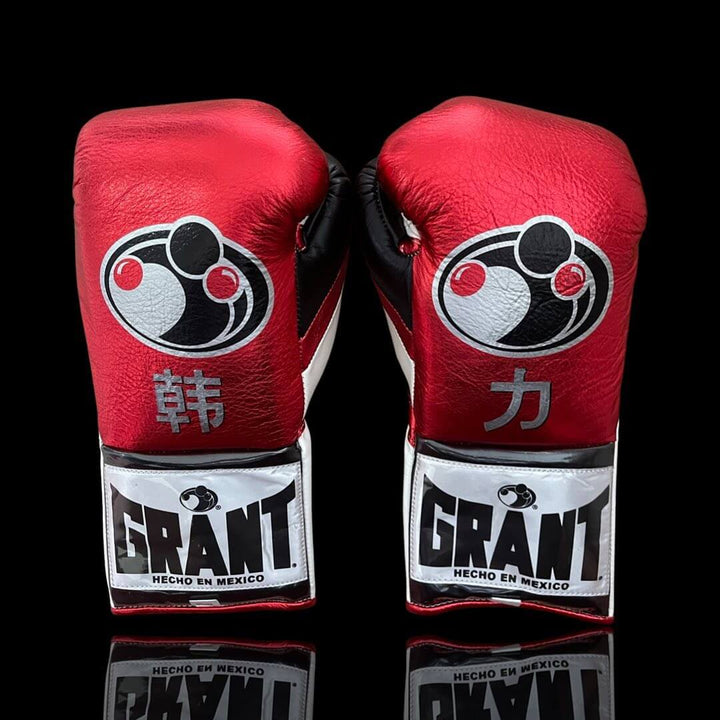 Grant Boxing Gloves Red/Black/White