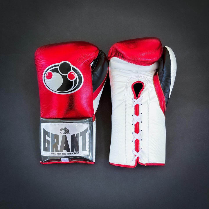 Grant Boxing Gloves Red/White/Black