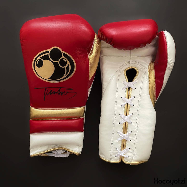 Grant Boxing Gloves Red/White/Gold