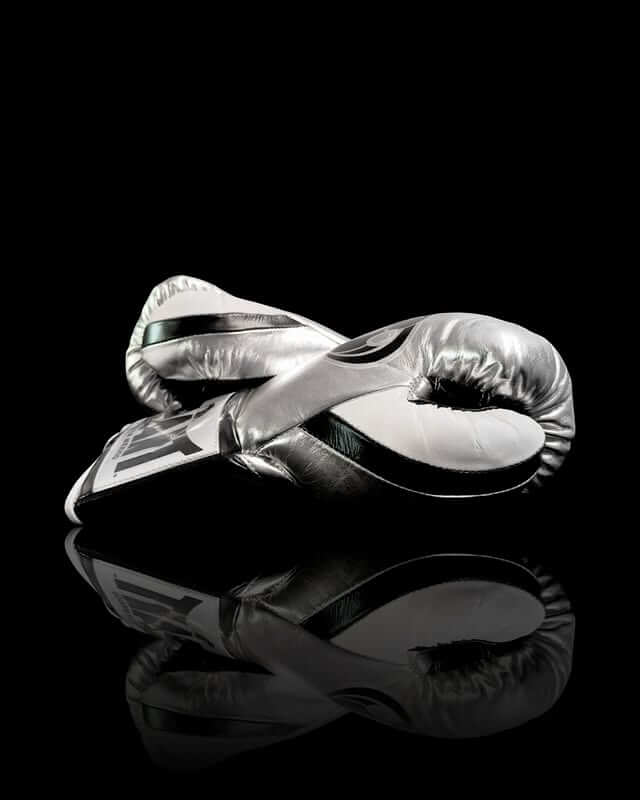 Grant Boxing Gloves Silver/Black