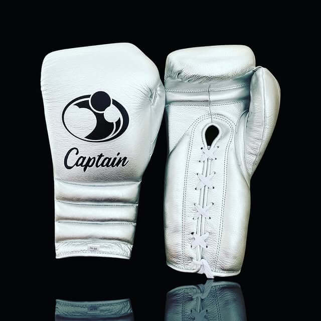Grant Boxing Gloves Silver