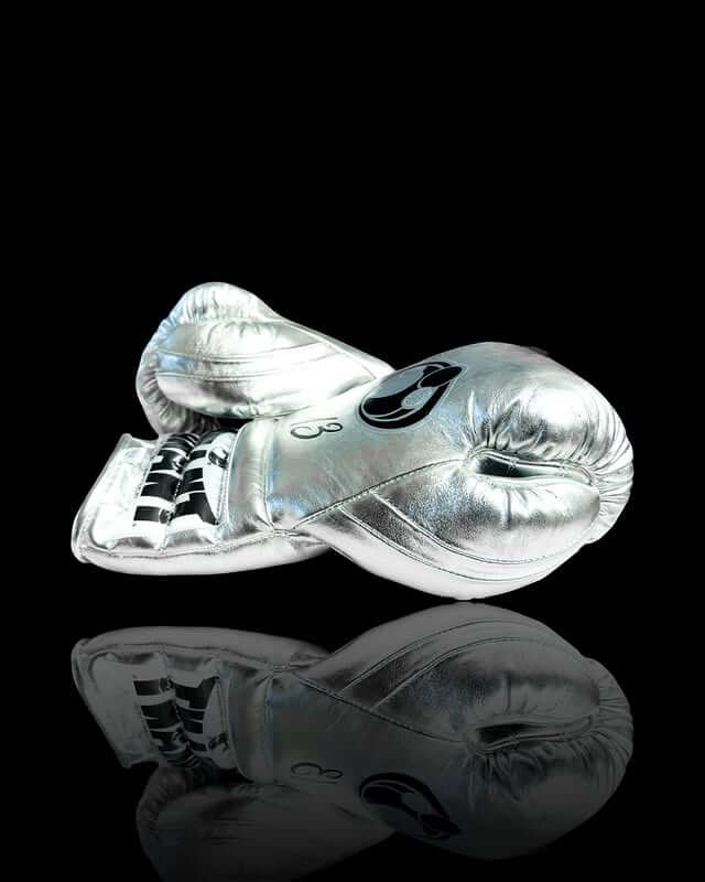 Grant Boxing Gloves Silver