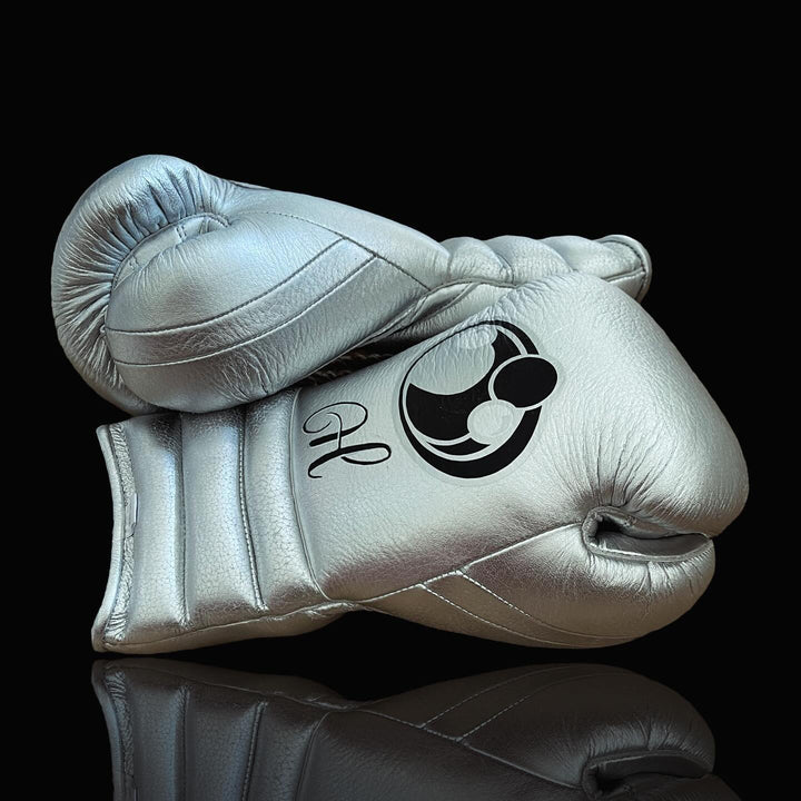 Grant Boxing Gloves Silver