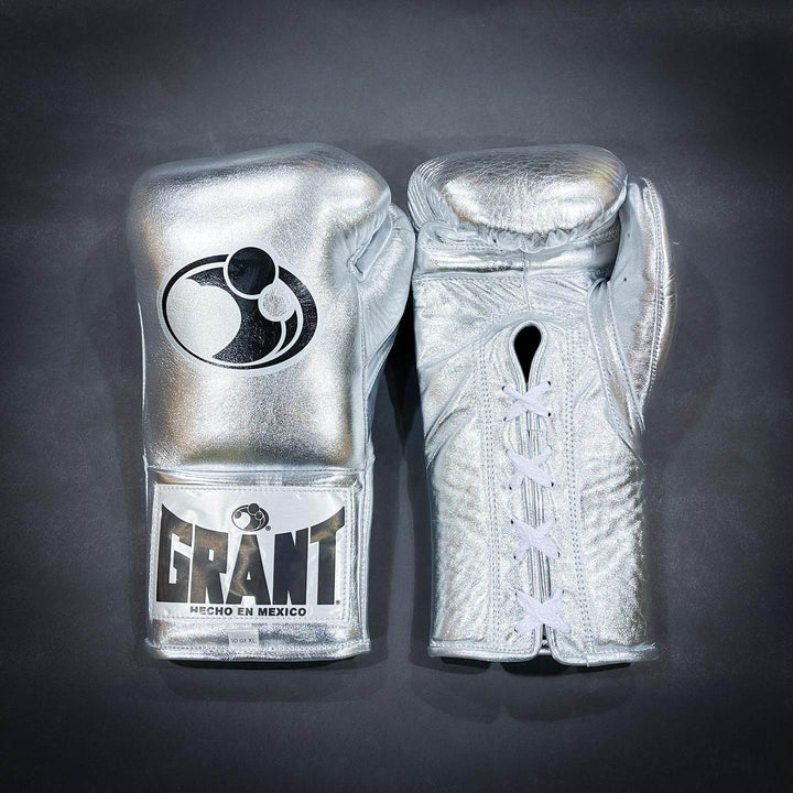 Grant Boxing Gloves Silver